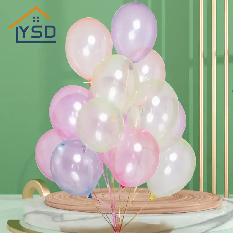 بالون لاتكس كريستالي ملون