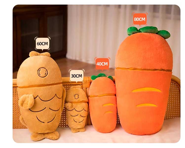 Taiyaki Cat Hidden Pillow YSD